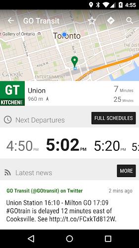 GO Transit Train - MonTransit screenshot 2