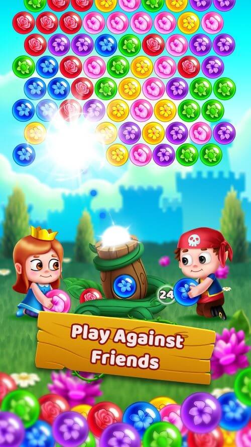 Bubble Shooter - Flower Games screenshot 3