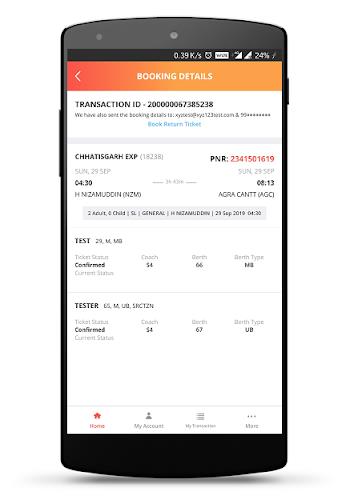 IRCTC Rail Connect-RAIL SARTHI screenshot 8