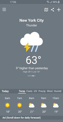 Weather Sky: Weather, Radar screenshot 12