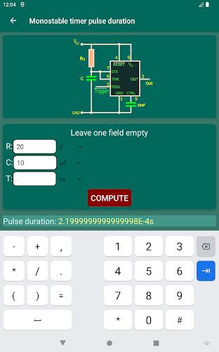 Calctronics- electronics tools screenshot 24