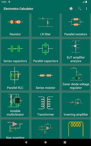 Calctronics- electronics tools screenshot 17