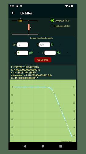 Calctronics- electronics tools screenshot 3