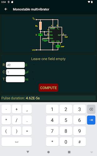 Calctronics- electronics tools screenshot 15