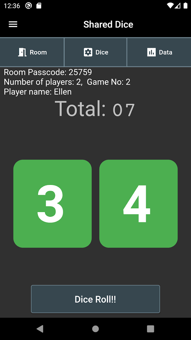 Shared Dice! screenshot 3