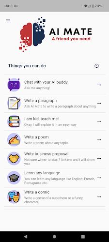 AI Mate - GPT chat screenshot 1