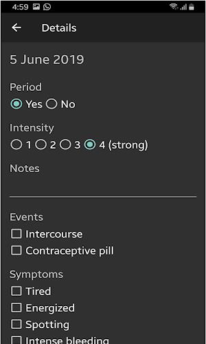 Period Tracker Period Calendar screenshot 5