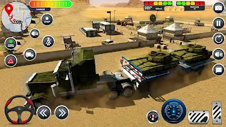 Army Transport Tank Ship Games screenshot 2