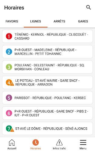 Kicéo - Mobilité à Vannes screenshot 4