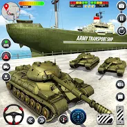 Army Transport Tank Ship Games screenshot 1