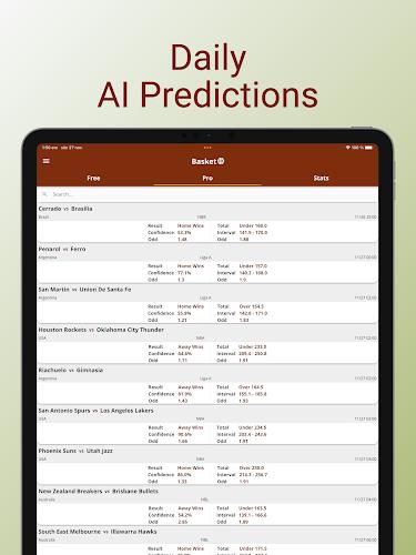 AI Basketball Betting Tipster screenshot 22