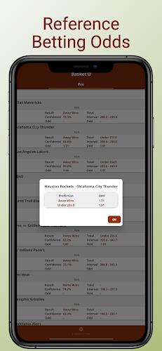 AI Basketball Betting Tipster screenshot 5