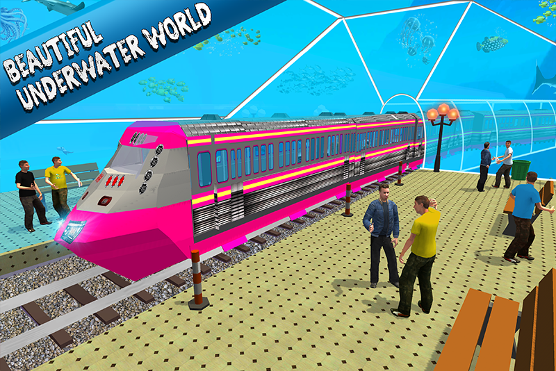 Pro Train game Underwater screenshot 3