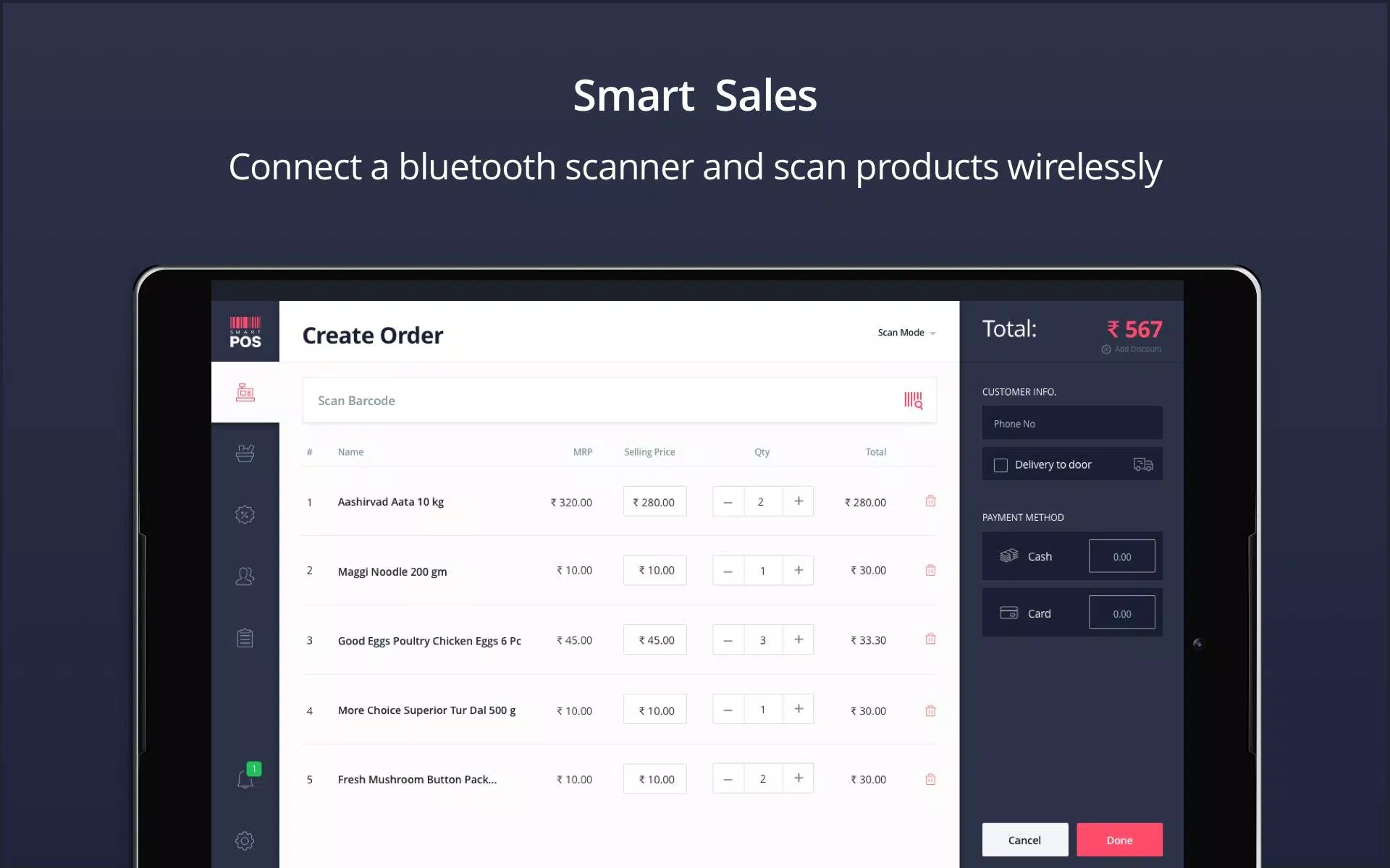 Smart POS screenshot 1