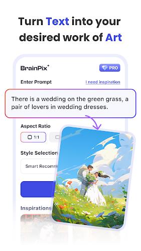 BrainPix - AI Art Generator screenshot 1