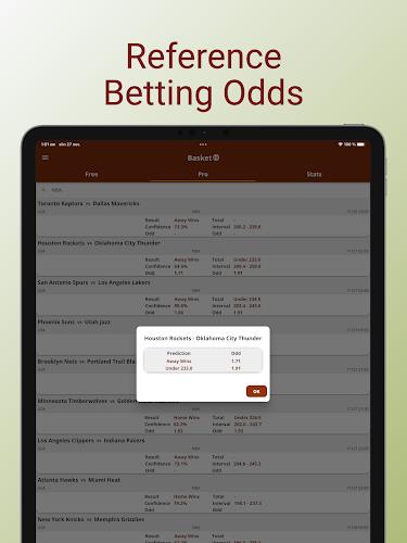 AI Basketball Betting Tipster screenshot 21