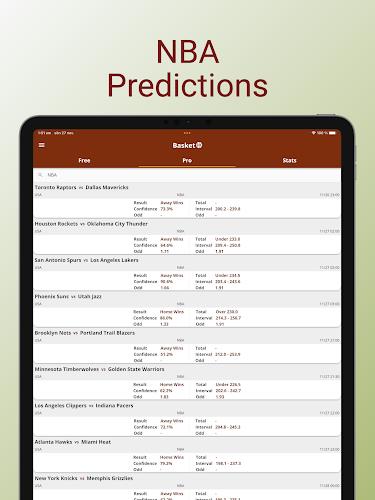 AI Basketball Betting Tipster screenshot 10