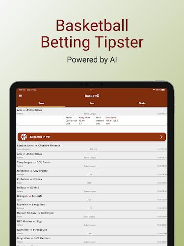 AI Basketball Betting Tipster screenshot 9