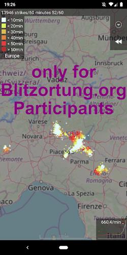 Blitzortung Lightning Monitor screenshot 5