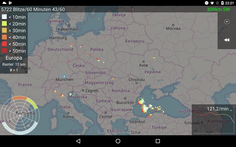 Blitzortung Lightning Monitor screenshot 7