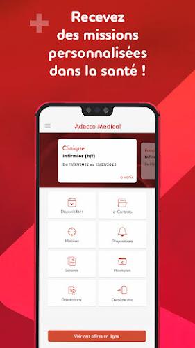 Adecco Medical : emploi santé screenshot 2