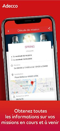 Adecco & moi - Mission Interim screenshot 3