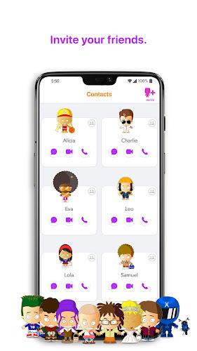 Xooloo - Messenger for Kids screenshot 1