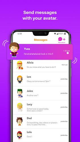 Xooloo - Messenger for Kids screenshot 3