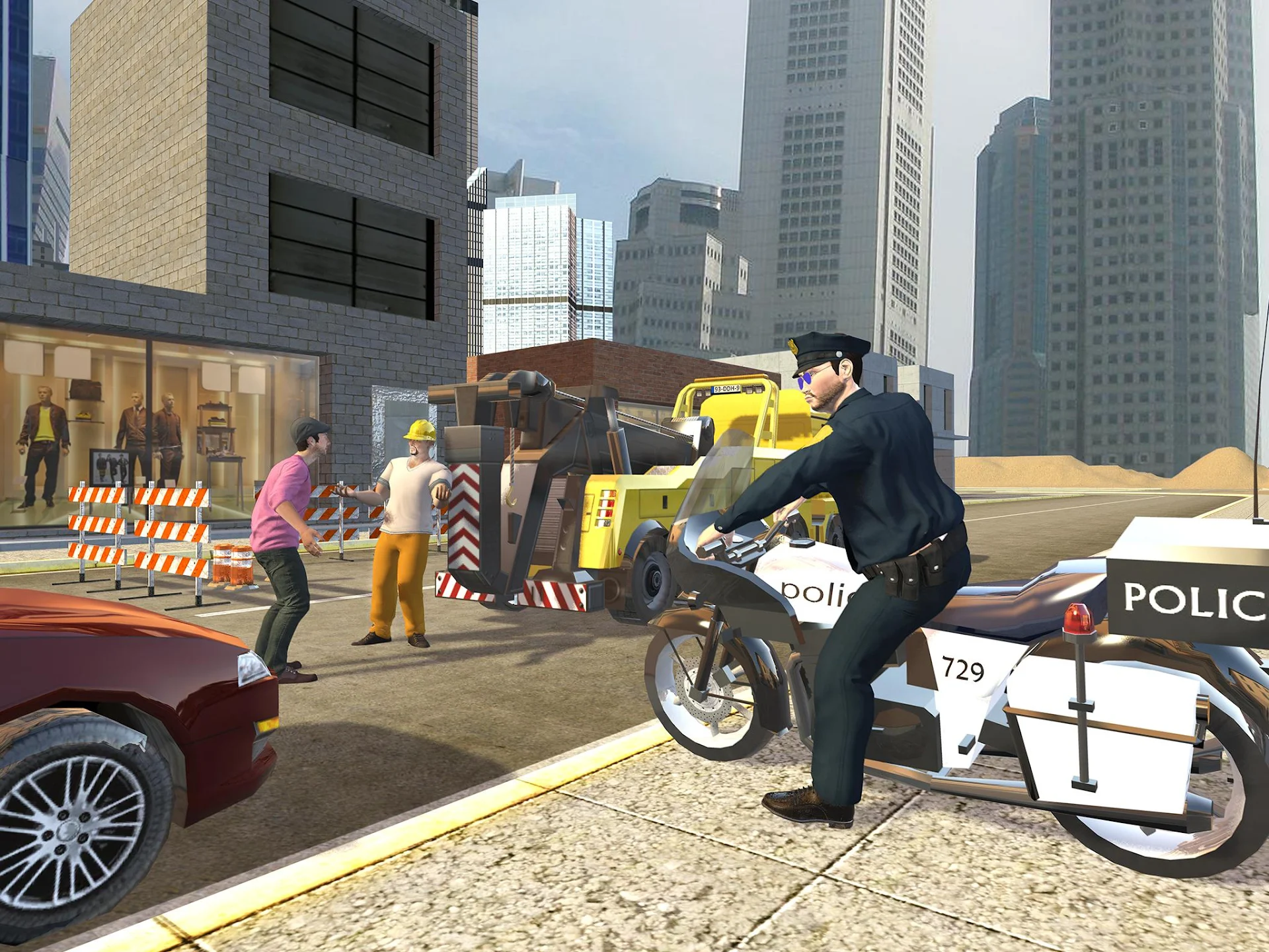 US Police Bike Chase Game screenshot 5