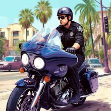 US Police Bike Chase Game APK