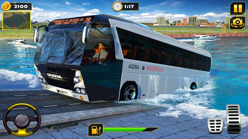 Indian Bus Driving Simulator screenshot 1