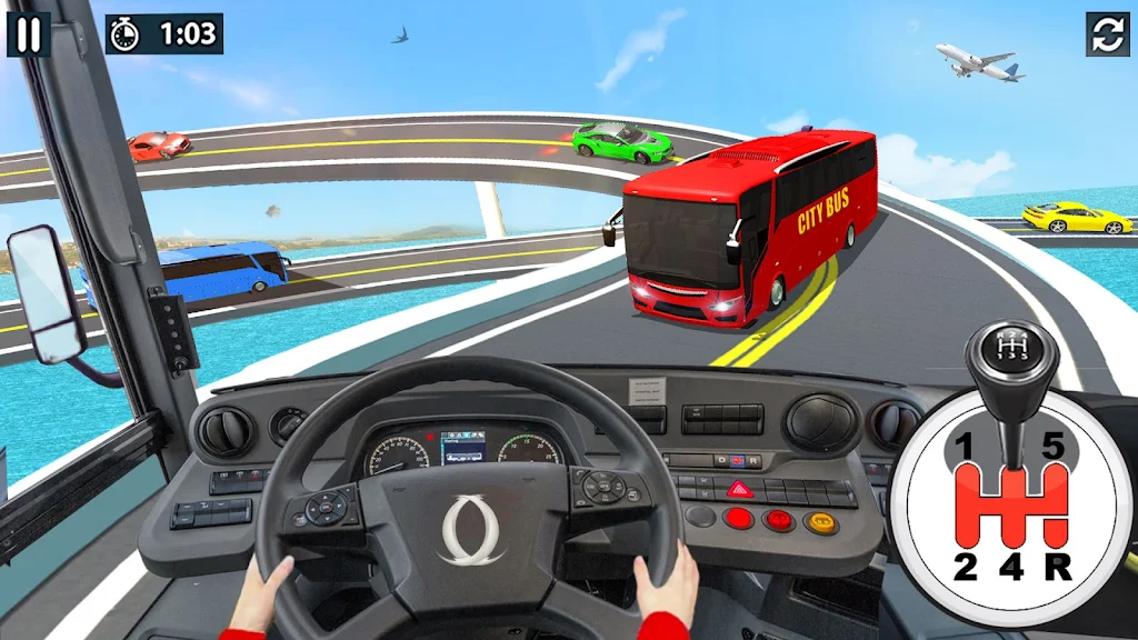 Indian Bus Driving Simulator screenshot 7