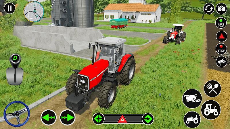 Tractor Farming Real Simulator screenshot 9