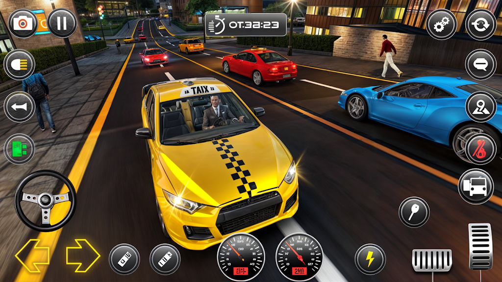 Crazy Car Taxi Simulator screenshot 2