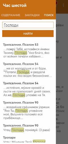 Церковные службы и молитвослов screenshot 3