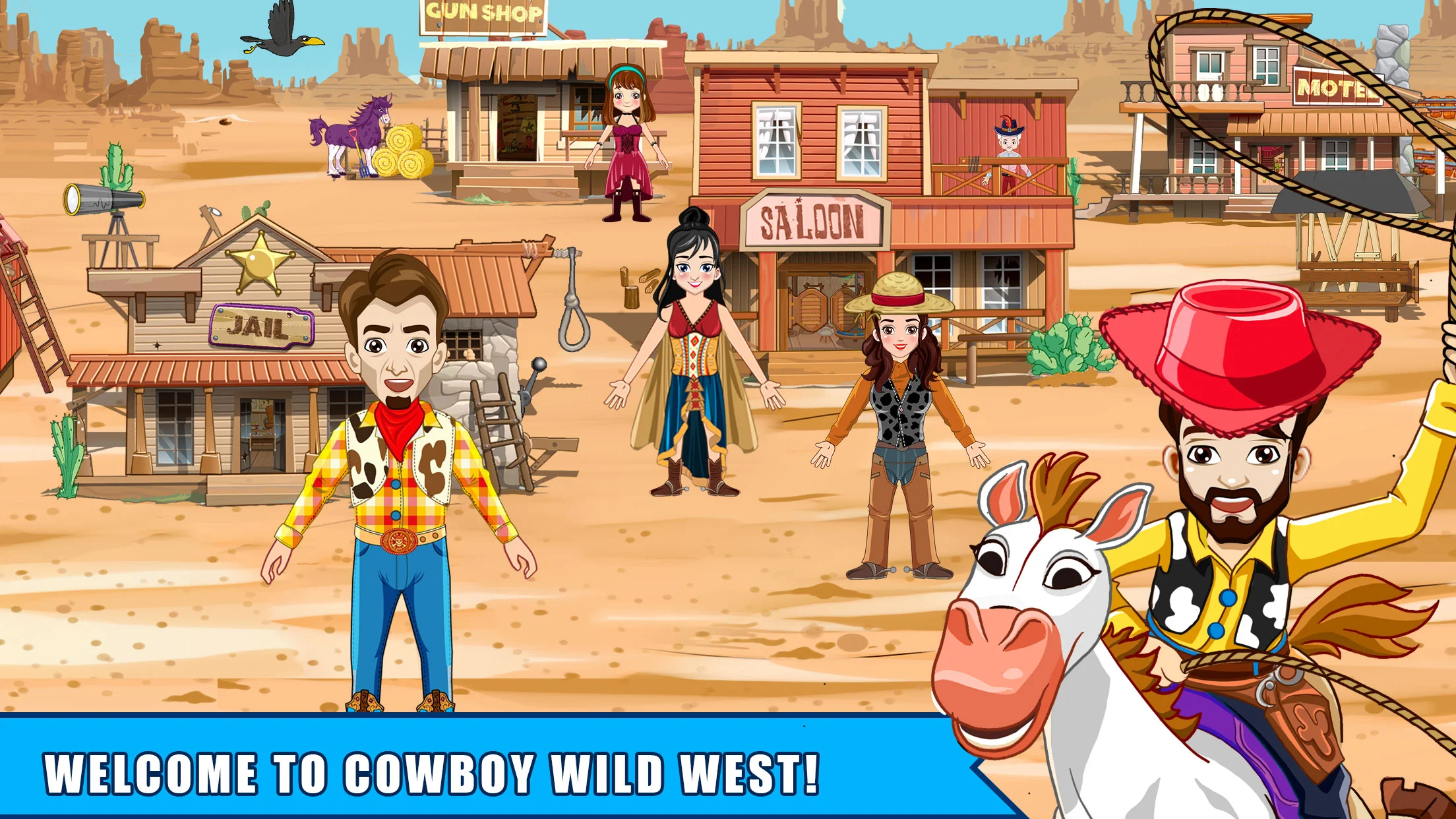 MT Cowboy West World Games screenshot 2