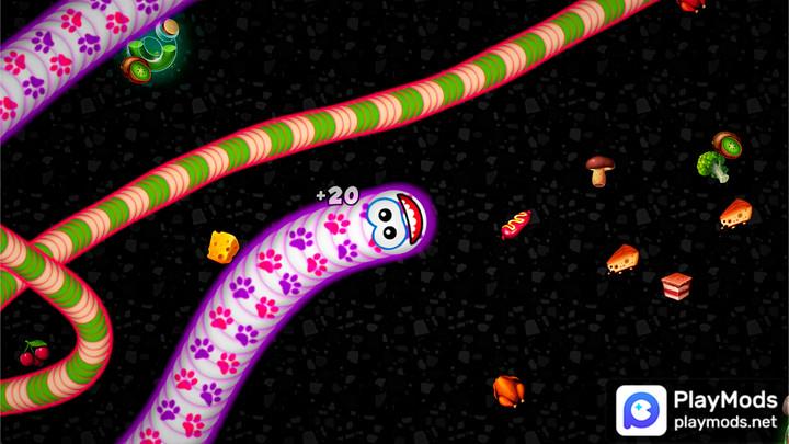 Worms Zone io Hungry Snake screenshot 1