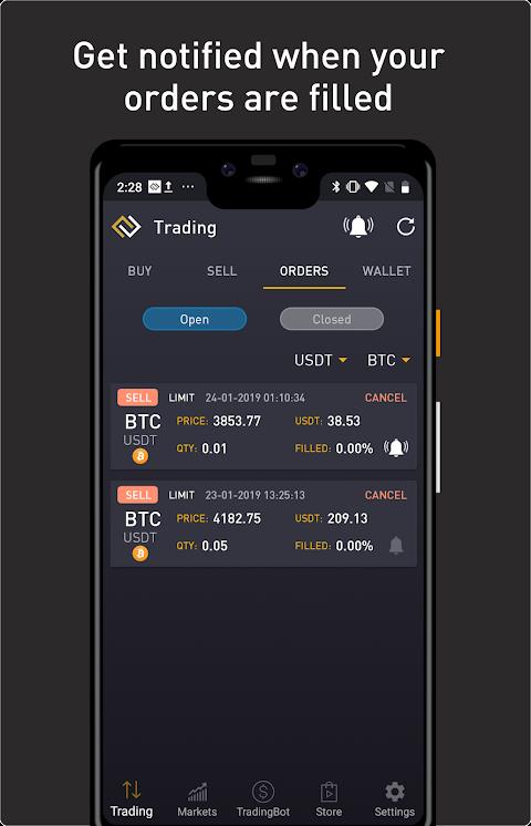 ProfitTrading For Binance - Trade much faster screenshot 1