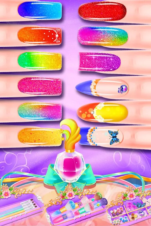 Fashion Nail Art - Salon Game screenshot 1