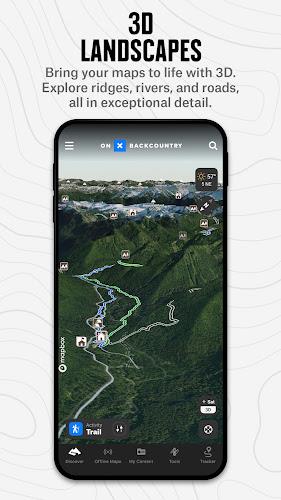 onX Backcountry Snow/Trail GPS screenshot 1