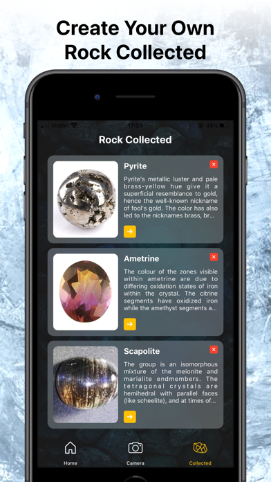 Stone Identifier Rock Scanner screenshot 3