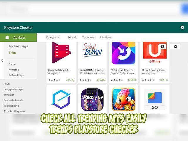 Trend Playstore Checker screenshot 1