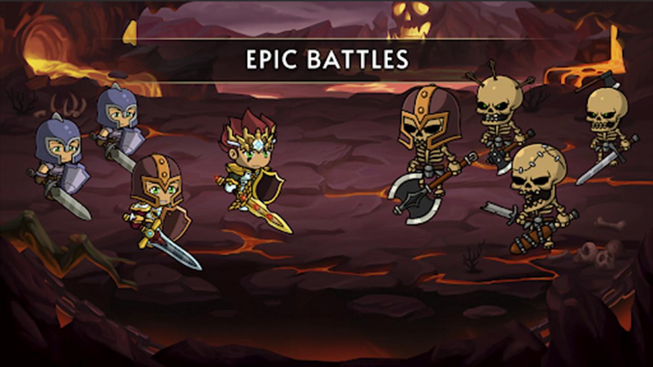 Idle heroes - afk 2d game rpg screenshot 5