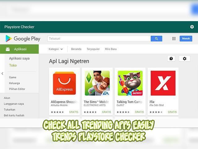 Trend Playstore Checker screenshot 2