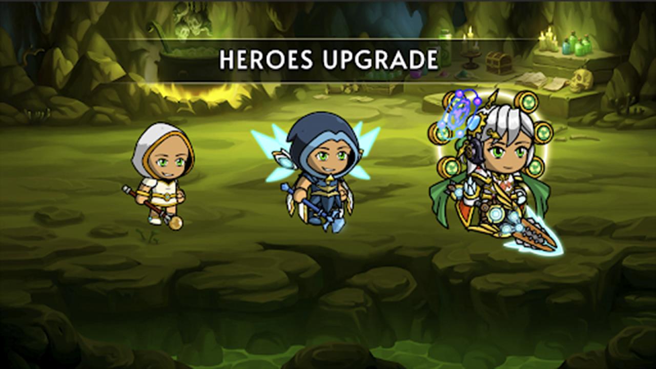 Idle heroes - afk 2d game rpg screenshot 8