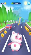 Piggy Panda Run: Fun Game screenshot 1