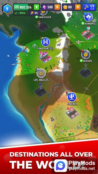 Idle Airplane - Tycoon screenshot 5