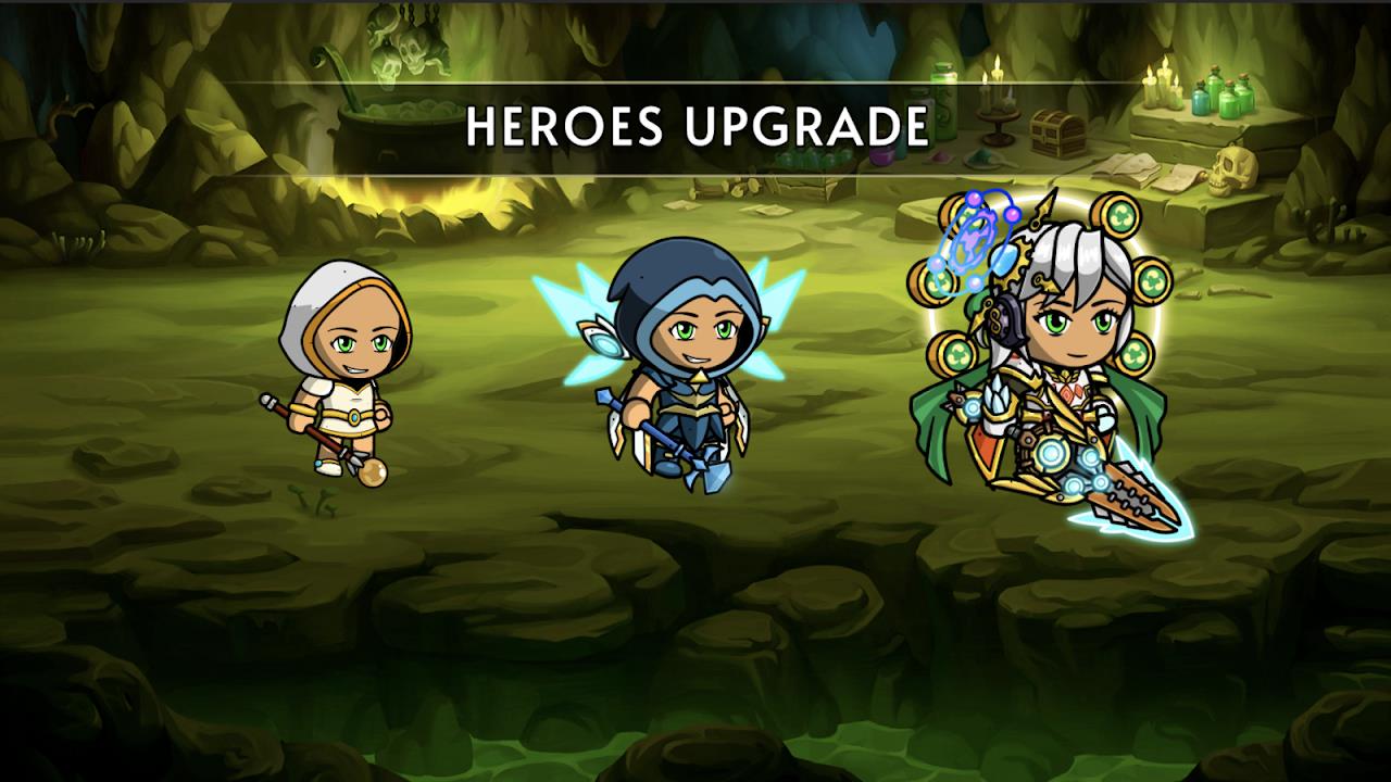 Idle heroes - afk 2d game rpg screenshot 1