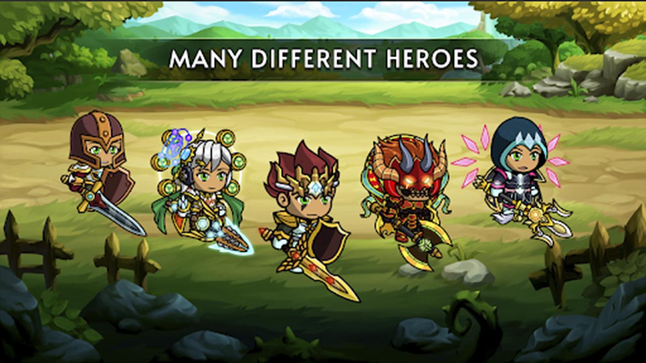 Idle heroes - afk 2d game rpg screenshot 6