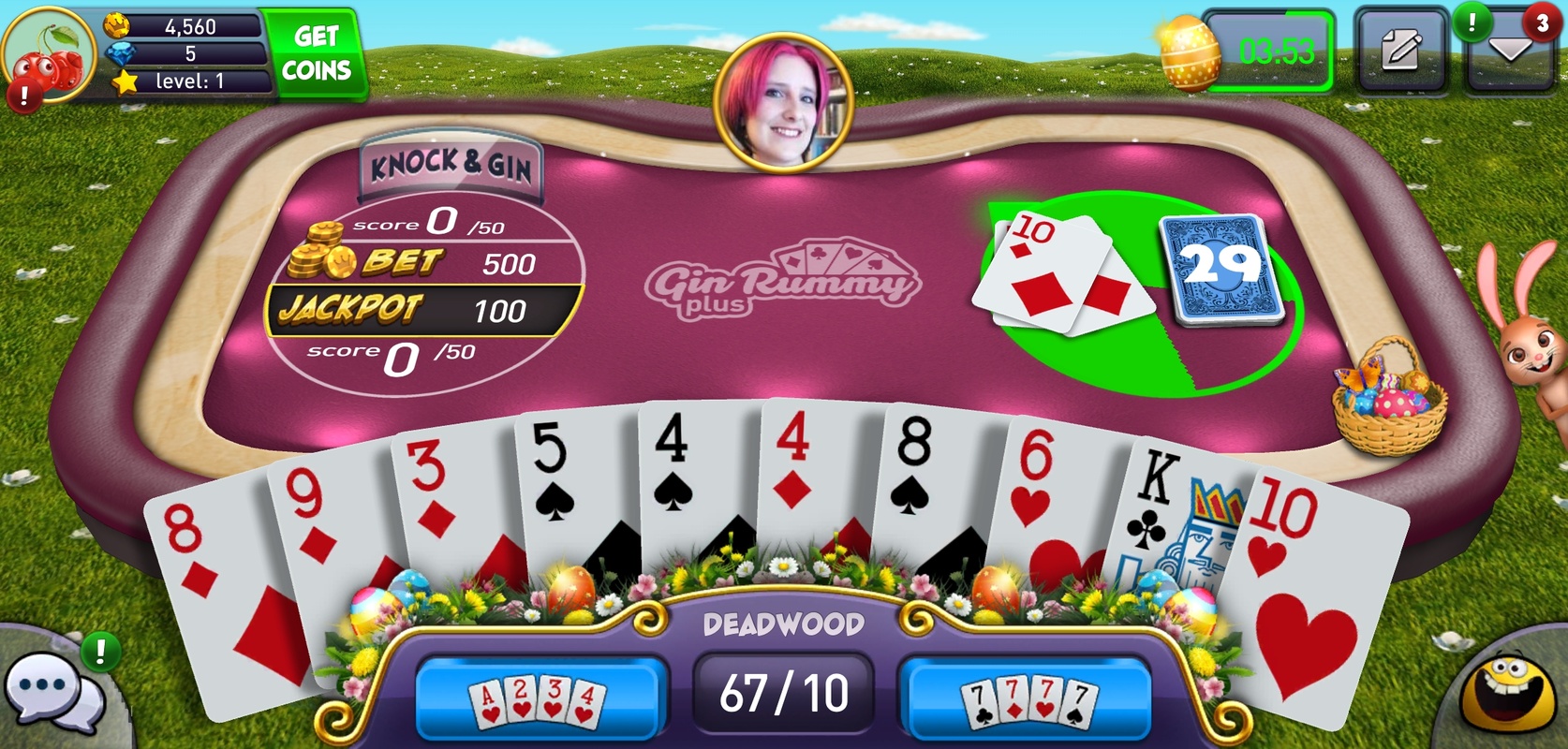 Gin Rummy Plus screenshot 2